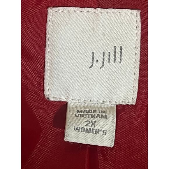 J.Jill Red Coat Women’s Size 2X – Excellent Used Condition - Picture 2 of 7